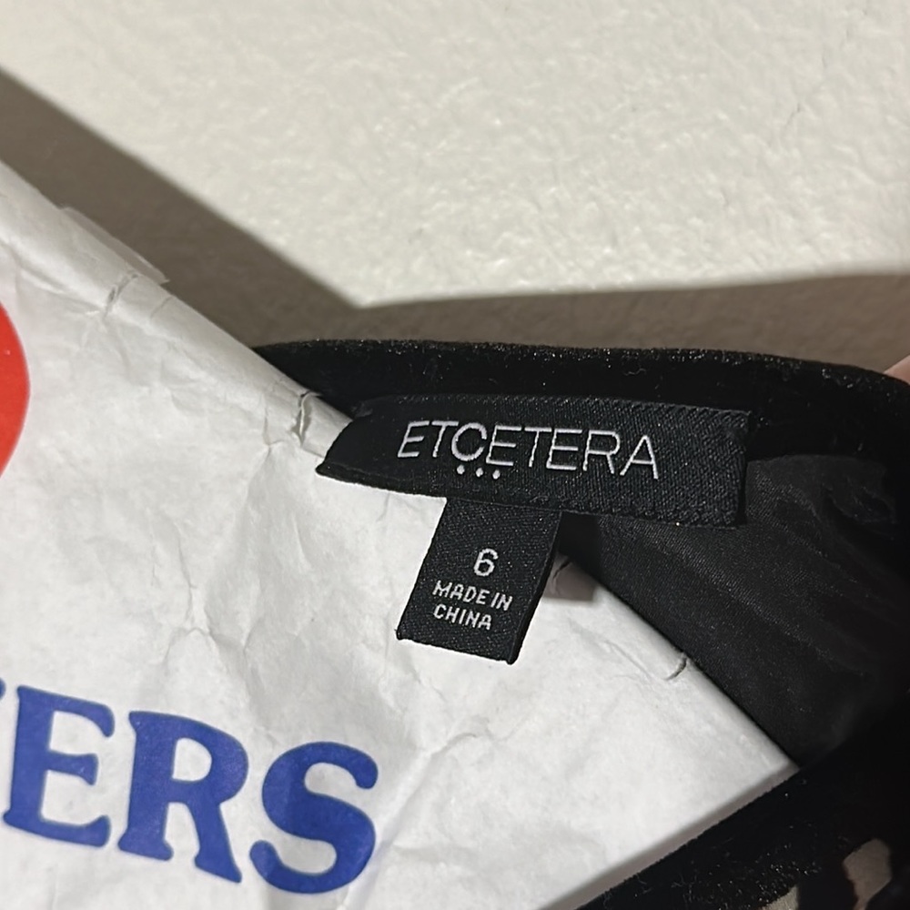 Etcetera Abstract Patterned Dress - image 4